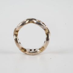 Hermes Chaine D'Ancre Enchainee Ring Size 51