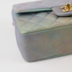 Chanel Top Handle Mini Rectangular Multicolour Ombre