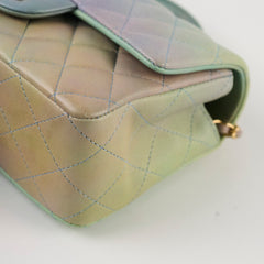 Chanel Top Handle Mini Rectangular Multicolour Ombre