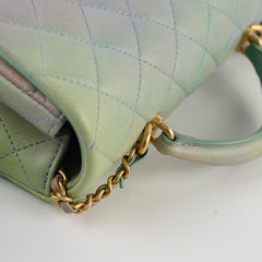 Chanel Top Handle Mini Rectangular Multicolour Ombre