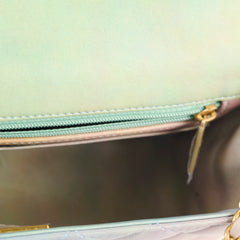 Chanel Top Handle Mini Rectangular Multicolour Ombre