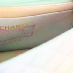 Chanel Top Handle Mini Rectangular Multicolour Ombre
