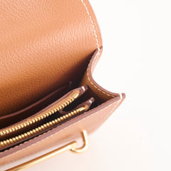 Hermes Roulis Slim Compact Gold Wallet