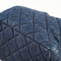 Chanel Dark Denim Bucket Shoulder Bag