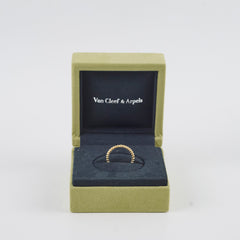 Van Cleef & Arpels Small Model Perlee Pearls Ring Size 50