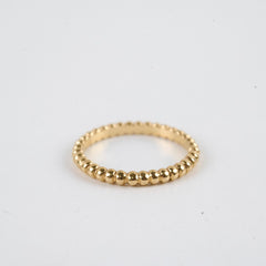 Van Cleef & Arpels Small Model Perlee Pearls Ring Size 50