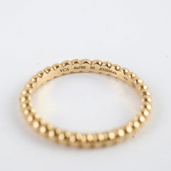 Van Cleef & Arpels Small Model Perlee Pearls Ring Size 50