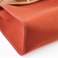 Hermes Herbag Zip 31 Brick Red/Brown - Stamp C (2018)