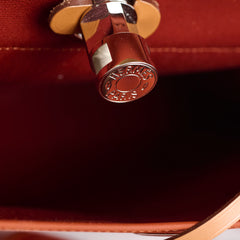 Hermes Herbag Zip 31 Brick Red/Brown - Stamp C (2018)