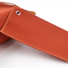Hermes Herbag Zip 31 Brick Red/Brown - Stamp C (2018)
