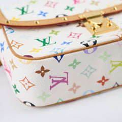 Louis Vuitton Sologne Multicolour Bag White