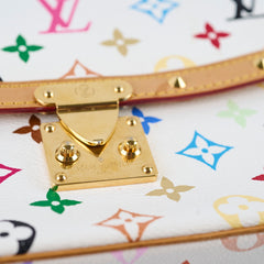 Louis Vuitton Sologne Multicolour Bag White