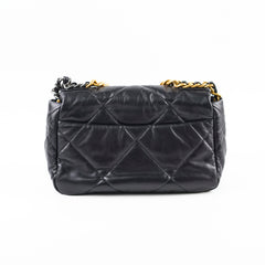 Chanel 19 Small Goatskin Black