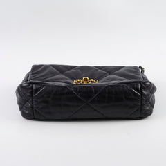 Chanel 19 Small Goatskin Black