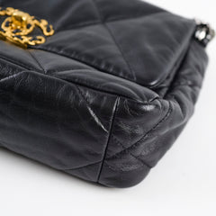 Chanel 19 Small Goatskin Black