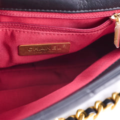 Chanel 19 Small Goatskin Black