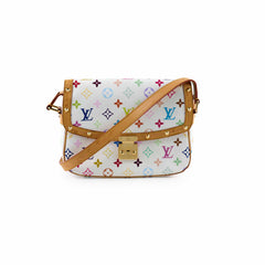 Louis Vuitton Sologne Shoulder Bag Multicolour White