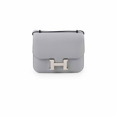 Hermes Constance 18 Epsom Gris Mouette - Stamp C (2018)