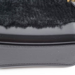 Chanel Gabrielle Small Mongolian Lamb Shearling Black