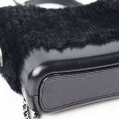 Chanel Gabrielle Small Mongolian Lamb Shearling Black