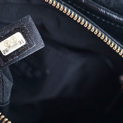 Chanel Gabrielle Small Mongolian Lamb Shearling Black