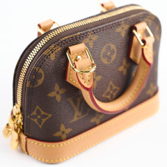 Louis Vuitton Nano Alma Monogram
