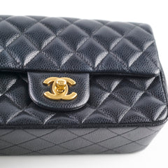 Chanel Mini Rectangular Caviar Black