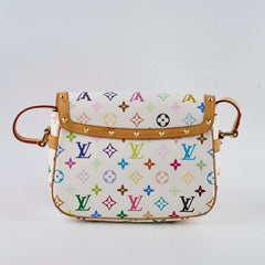Louis Vuitton Sologne Shoulder Bag Multicolour White