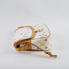 Louis Vuitton Sologne Shoulder Bag Multicolour White