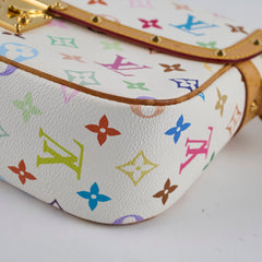 Louis Vuitton Sologne Shoulder Bag Multicolour White