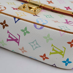 Louis Vuitton Sologne Shoulder Bag Multicolour White