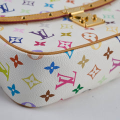 Louis Vuitton Sologne Shoulder Bag Multicolour White