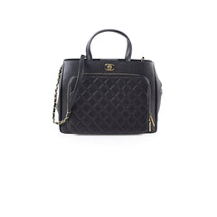 Chanel Business Affinity Tote Bag Black Caviar