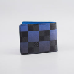 Louis Vuitton Multiple Wallet Damier Graphite Blue