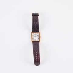Cartier Tank Solo W5200025 Watch with Leather Strap