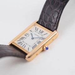 Cartier Tank Solo W5200025 Watch with Leather Strap
