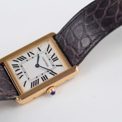 Cartier Tank Solo W5200025 Watch with Leather Strap