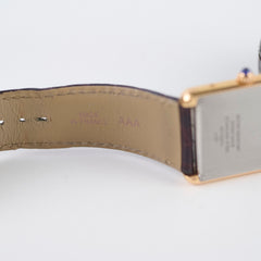 Cartier Tank Solo W5200025 Watch with Leather Strap