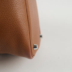 Hermes Picotin 18 Gold PHW A Stamp