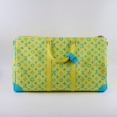 Louis Vuitton Monogram Neon Color Keepall Bandouliere 50 Bag