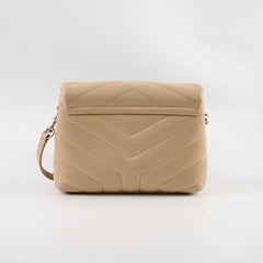 Saint Laurent Toy Lou Lou Beige SHW