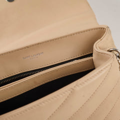 Saint Laurent Toy Lou Lou Beige SHW