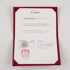 Cartier Love Ring Small Model Yellow Gold Size 51