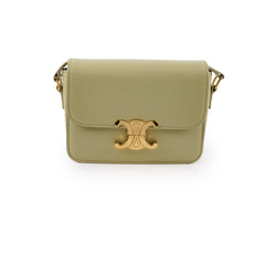 Celine Teen Triomphe Almond Green