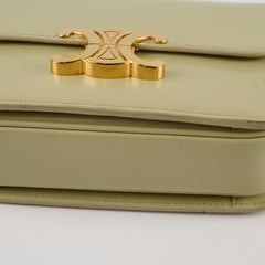 Celine Teen Triomphe Almond Green