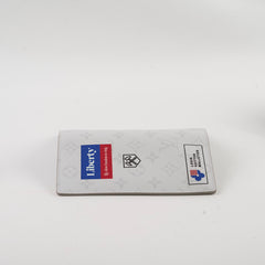 Louis Vuitton Brazza Limited Edition Logo Story Wallet Grey