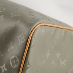 Louis Vuitton Monogram Titanium Keepall Bandoulière 50 Limited Edition