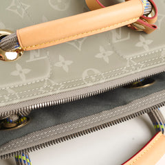 Louis Vuitton Monogram Titanium Keepall Bandoulière 50 Limited Edition