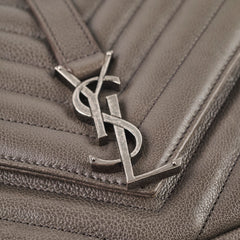 Saint Laurent Medium College Bag Dark Grey