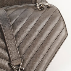 Saint Laurent Medium College Bag Dark Grey